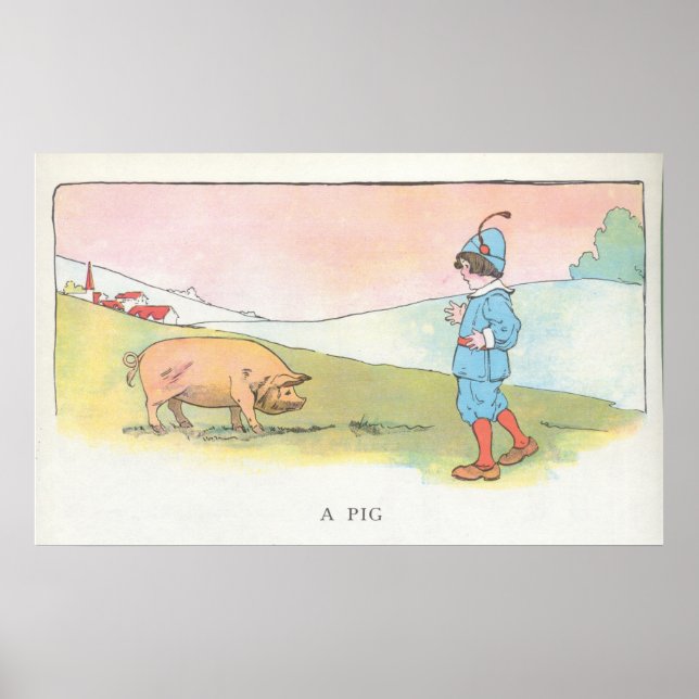 Póster Um Porco (Frente)