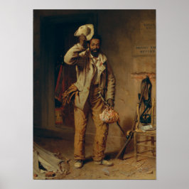 Póster Um pouco de história da guerra por madeira de T.W.