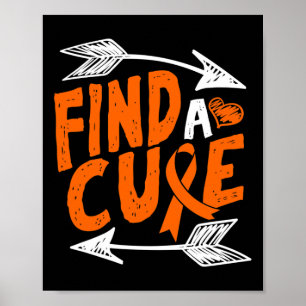 Poster Um presente de fita de sensibilização para o Cance