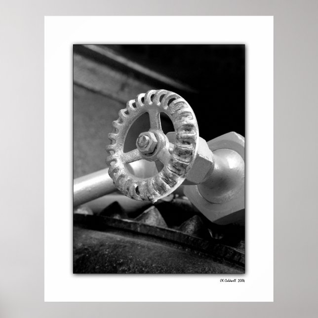 Poster Um preto e branco clássico (Frente)