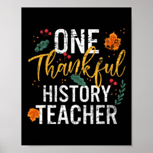 Poster Um Professor de História Agradável Fall Fall Graça
