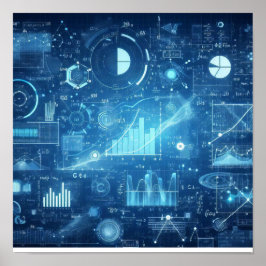 Poster Um projeto digital iluminado