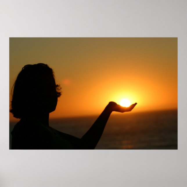 Póster Um punhado de sol (Frente)