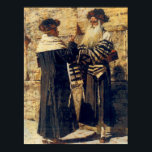 Póster Um Rebelde no Kotel por Vereshchagin - cerca de 18<br><div class="desc">A Loja L de Yehudis criou centenas de produtos judeus e está em constante expansão. Informe os seus amigos e envie-lhes o nosso link: http://www.zazzle.com/YehudisL*</div>
