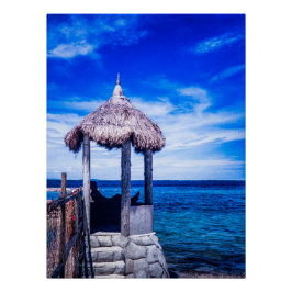 Póster Um relógio de baía preguiçoso