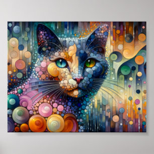 Poster Um retrato chatoyant de um antigo