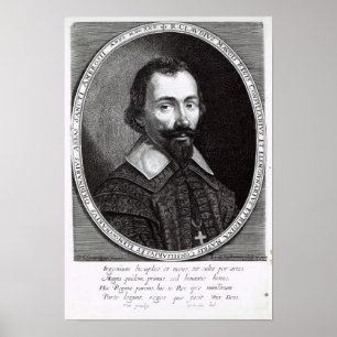 Póster Um retrato de Claude Maugis, conselheiro a Marie