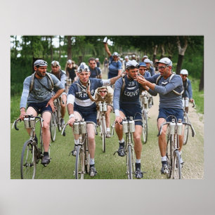Poster UM RETRATO ÍNTIMO TOUR DE FRANCE Anos 1920 Redux