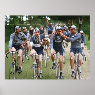 Poster UM RETRATO ÍNTIMO TOUR DE FRANCE Anos 1920 Redux