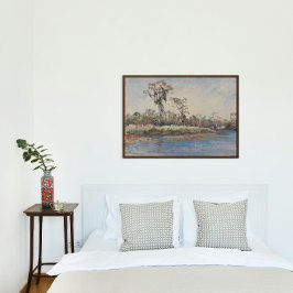 Póster Um riacho em Wilmington NC Glossy Poster