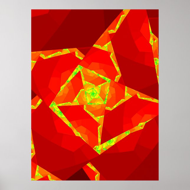 Poster Um Rosa aberto (Frente)