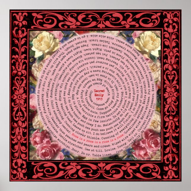 Poster Um Rosa É Um Rosa É Um Rosa (Frente)