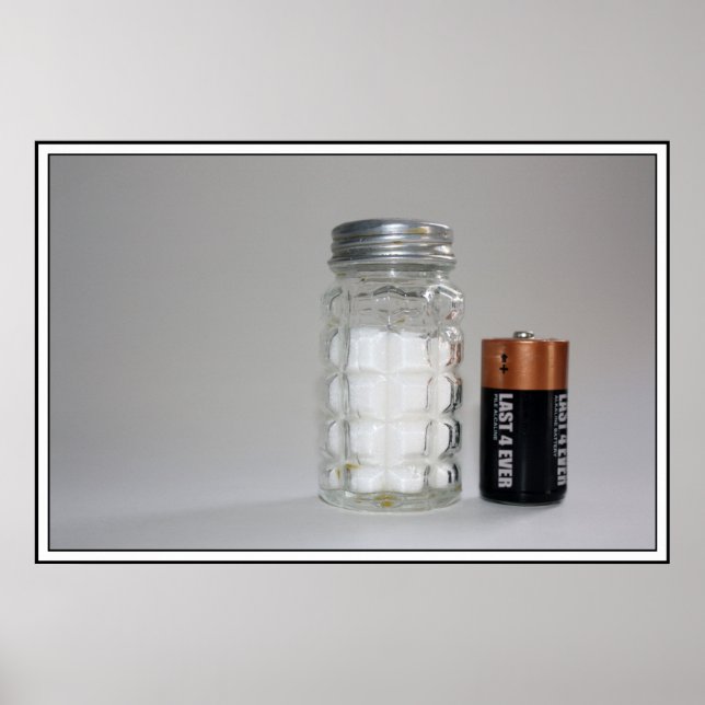 Póster Um Sal e Bateria (Frente)