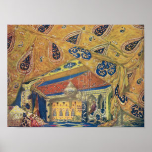 Póster Um salão de beleza de Scheherazade