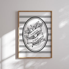 Poster Um Salvador É A Arte De Muro De Natal Cristã Nasce