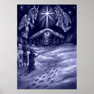 Póster Um salvador é nascido