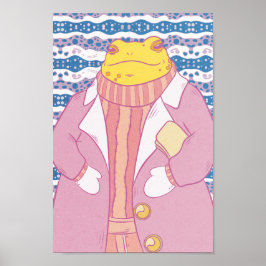 Poster Um Sapo Aconchegante