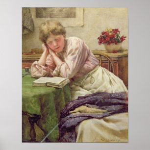 Póster Um silêncio lido