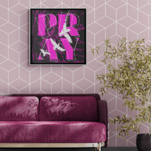 Póster Um Simples Lembrete, Rezar à Fé Cristã