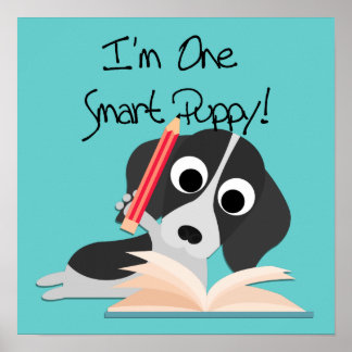 Poster Um Smart Puppy