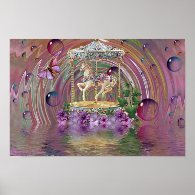Póster Um Sonho Carrossel (Frente)