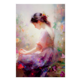 Póster Um sonho de dia das flores