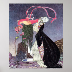 Póster Um sonho terrível por Kay Nielsen