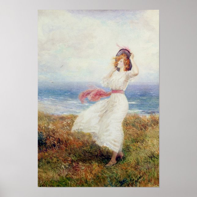 Póster Um sopro nas algemas (Frente)