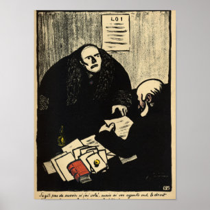 Póster Um suspeito culpado tenta levantar uma pergunta