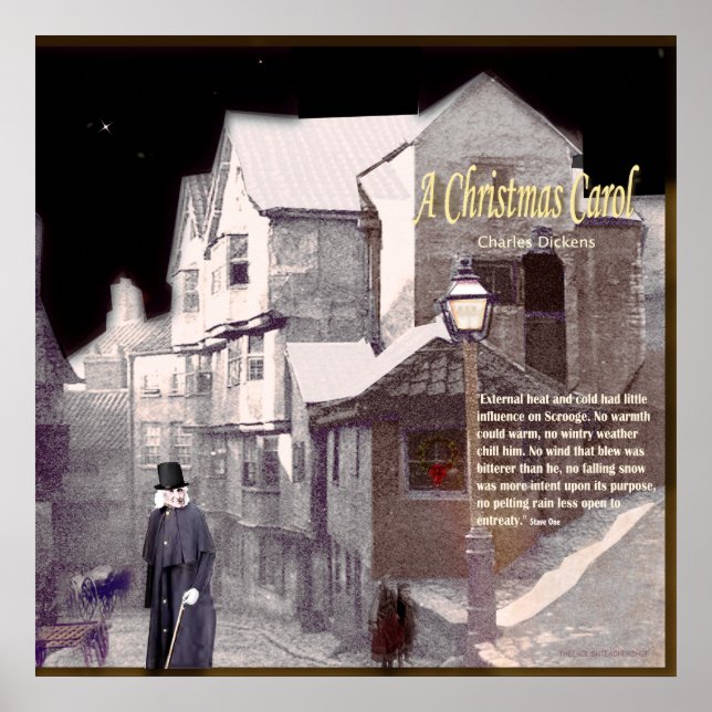 Poster Um texto de Natal (Frente)