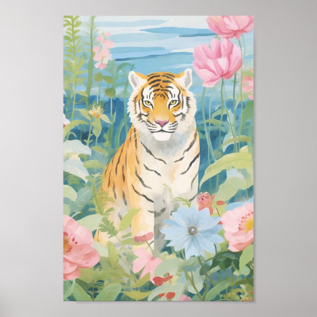 Poster Um Tigre Bonito (Frente)