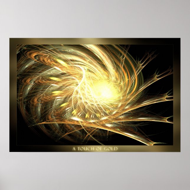 Poster Um Toque de Ouro (Frente)