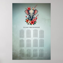 Poster Um toque do verão: O bebê elefante