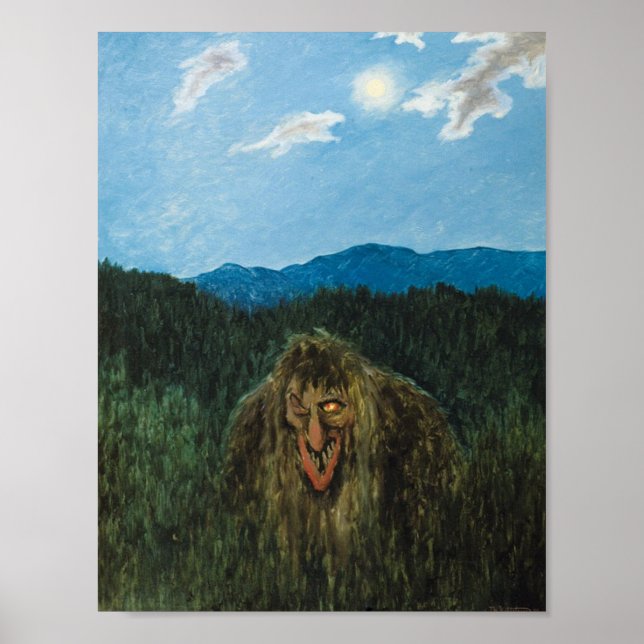 Póster Um Troll real (Frente)