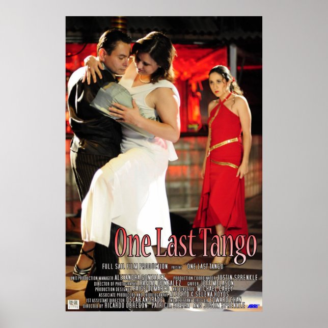 Poster Um Último Tango (Frente)