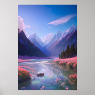 Poster Um Vale da Beleza e da Paz