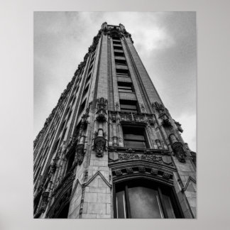 Póster Um velho hotel em San Antonio