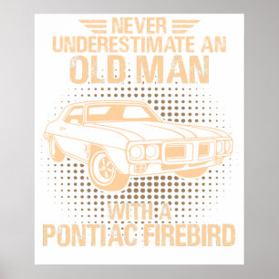 Poster Um velho Pontiac Firebird 1969