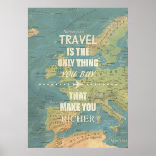 Poster Um viagem inspirador