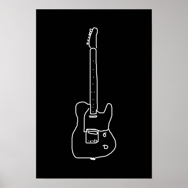 Poster um violão (Frente)