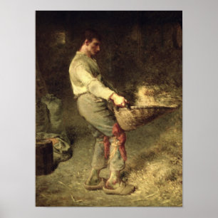 Póster Um Winnower, 1866-68