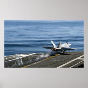 Póster Um zangão super de F/A-18E