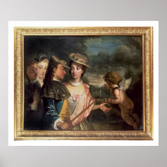 Póster Uma Alegoria de Cortesia (Frente)