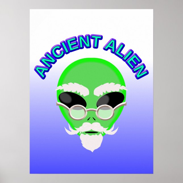 Poster Uma Alienígena antiga (Frente)