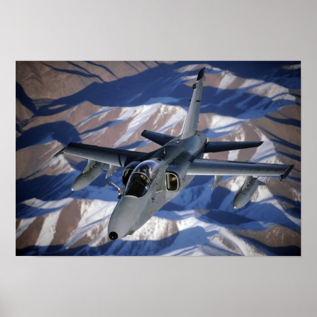 Poster Uma AMX italiana se desconecta (Frente)