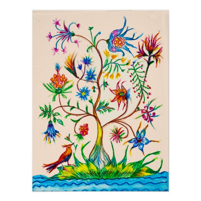 Póster Uma árvore da vida (Frente)