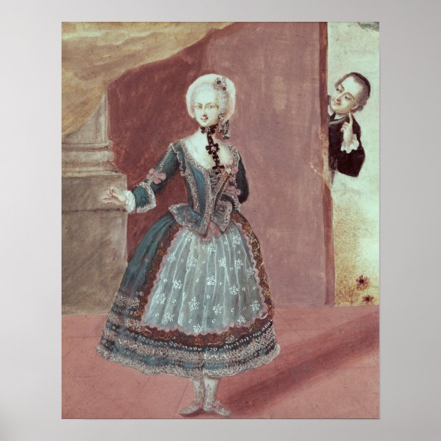 Poster Uma Atriz no Papel da Rosina (Frente)