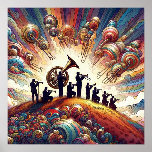 Poster Uma banda de metais (Frente)