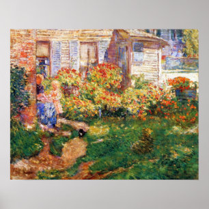 Poster Uma Cabana de Pescador por Frederick Childe Hassam