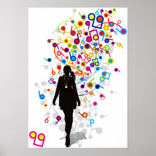 Póster Uma caminhada no parque